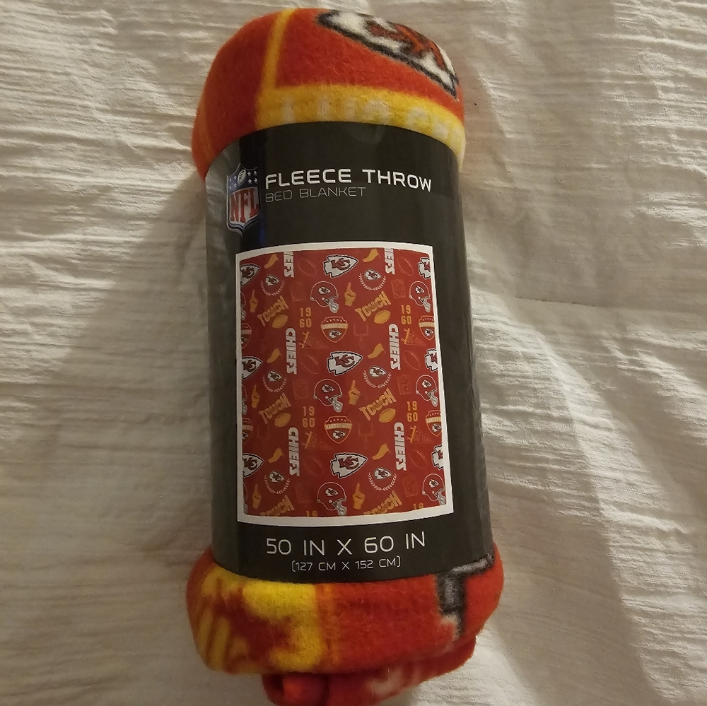 Kansas City Chiefs Throw Blanket